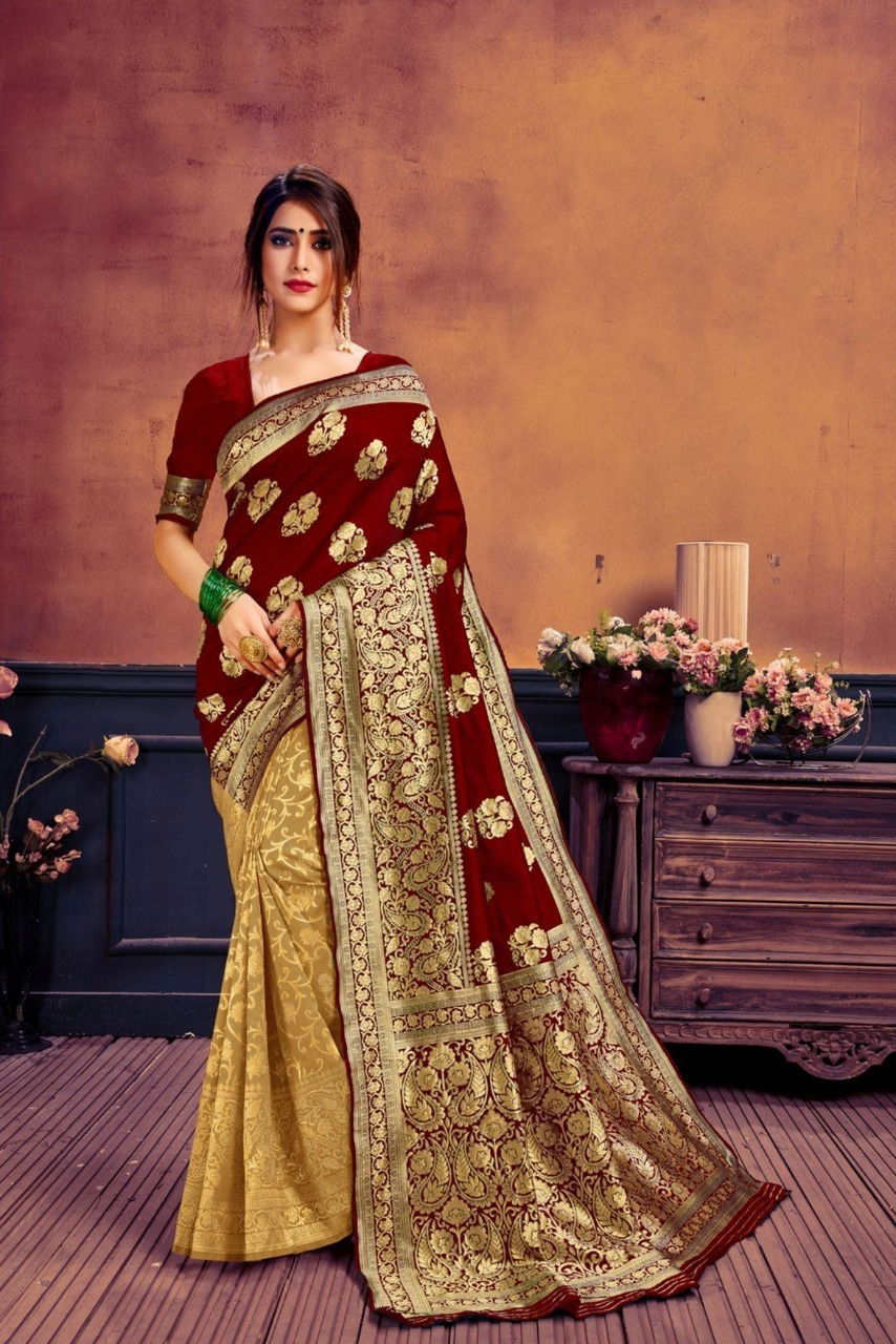 Milano Silk Designer Sarees Catalog